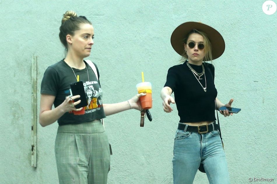 Exclusif Amber Heard et sa soeur Whitney Heard sont allées acheter