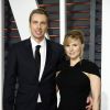 Dax Shepard et sa femme Kristen Bell - People à la soirée "Vanity Fair Oscar Party" à Hollywood, le 22 février 2015.22/02/2015 - Hollywood
