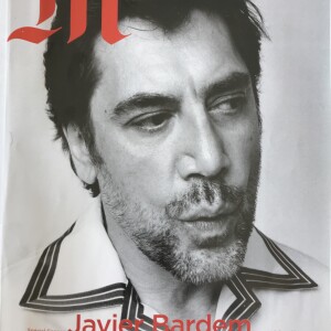 Javier Bardem en couverture de M, le magazine du Monde, en kiosques le 4 mai 2018.