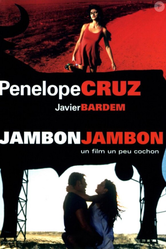 Javier Bardem et Penélope Cruz dans "Jambon, jambon" de Bigas Luna en 1992.