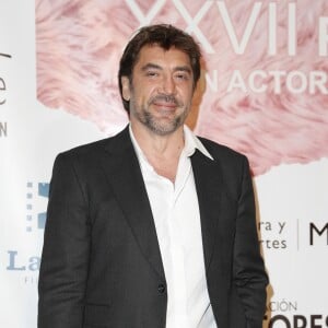 Javier Bardem - 27e édition des prix "Union of Actors" in Madrid. Le 12 mars 2018