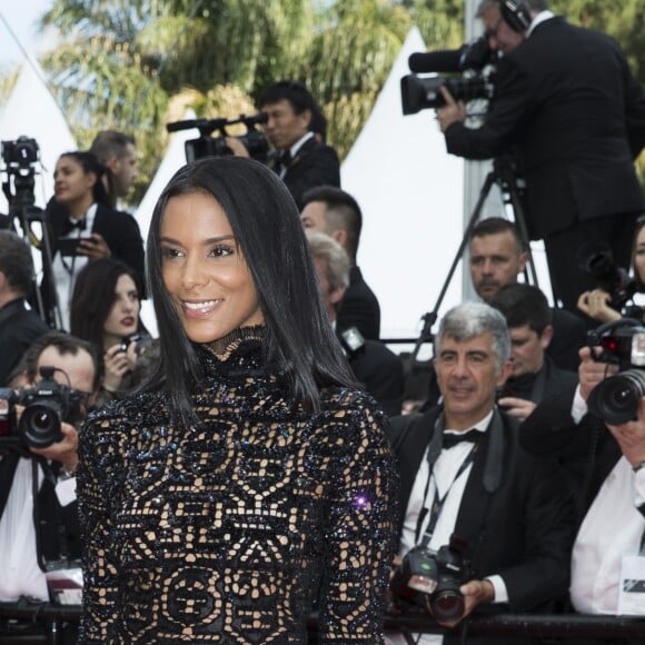 Shy'm - Montée des marches du film "Everybody Knows" lors de la cérémonie d'ouverture du 71ème Festival International du Film de Cannes. Le 8 mai 2018 © Borde-Jacovides-Moreau/Bestimage