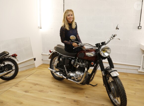 Exclusif - Enora Malagré - Inauguration du restaurant de Thierry Moreau le "Tough Burger" et vernissage de l'expossition Gilbert Mazout au 7 rue de Valmy à Montreuil, le 5 Octobre 2017.© Marc Ausset- Lacroix / Bestimage