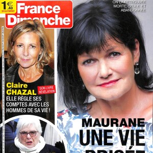 Couverture du magazine France Dimanche en kisoques le 11 mai 2018