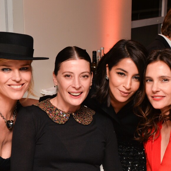 Eva Herzigova, Marie-Agnès Gillot, Leila Bekhti, Virginie Ledoyen lors du dîner "Dior - Madame Figaro Unifrance" à l'hôtel JW Marriott lors du 71ème Festival International du Film de Cannes le 12 mai 2018.