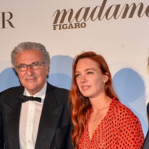 Isabelle Giordano, Serge Toubiana, Laetitia Dosch, Audrey Azoulay lors du dîner "Dior - Madame Figaro Unifrance" à l'hôtel JW Marriott lors du 71ème Festival International du Film de Cannes le 12 mai 2018. CVS-Veeren/Bestimage