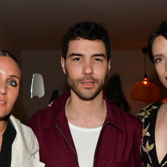 Marie Monge, Tahar Rahim, Stacy Martin lors du dîner "Dior - Madame Figaro Unifrance" à l'hôtel JW Marriott lors du 71ème Festival International du Film de Cannes le 12 mai 2018. CVS-Veeren/Bestimage