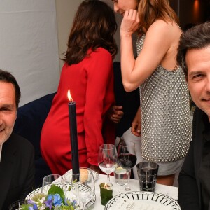 Gilles Lellouche, Laurent Lafitte lors du dîner "Dior - Madame Figaro Unifrance" à l'hôtel JW Marriott lors du 71ème Festival International du Film de Cannes le 12 mai 2018. CVS-Veeren/Bestimage