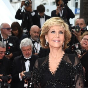 Jane Fonda - Montée des marches du film " Le Grand Bain " lors du 71ème Festival International du Film de Cannes. Le 13 mai 2018 © Giancarlo Gorassini / Bestimage
