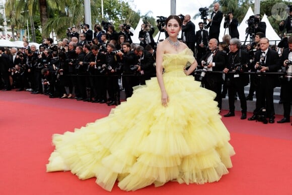 Araya A. Hargate - Montée des marches du film « Le Grand Bain » lors du 71ème Festival International du Film de Cannes. Le 13 mai 2018 © Borde-Jacovides-Moreau/Bestimage