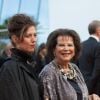 Claudia Squitieri et sa mère Claudia Cardinale - Montée des marches du film « Le Grand Bain » lors du 71ème Festival International du Film de Cannes. Le 13 mai 2018 © Borde-Jacovides-Moreau/Bestimage