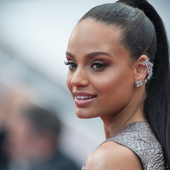 Alicia Aylies - Montée des marches du film « Blackkklansman » lors du 71ème Festival International du Film de Cannes. Le 14 mai 2018 © Borde-Jacovides-Moreau/Bestimage