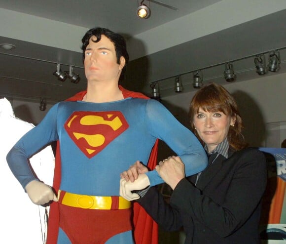 Margot Kidder et Superman en 2001.