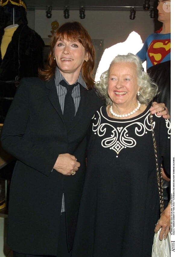 Margot Kidder et Noel Neill en 2001.