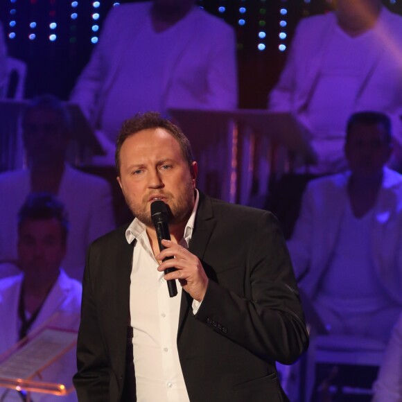 Exclusif - Oldelaf - Enregistrement de l'émission "Les années bonheur", diffusée sur France 2 le 19 mai. Le 20 mars 2018 © Bahi / Bestimage