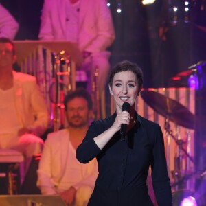Exclusif - La chanteuse Enzo Enzo - Enregistrement de l'émission "Les années bonheur", diffusée sur France 2 le 19 mai. Le 20 mars 2018 © Bahi / Bestimage