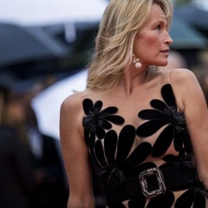 Estelle Lefébure (Bijoux de Grisogono, robe Yanina Couture) - Montée des marches du film " Burning " lors du 71ème Festival International du Film de Cannes. Le 16 mai 2018 © Borde-Jacovides-Moreau/Bestimage