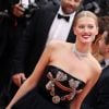 Toni Garrn arborait des bijoux Messika lors de la montée des marches du film " Burning " lors du 71ème Festival International du Film de Cannes. Le 16 mai 2018 © Borde-Jacovides-Moreau/Bestimage