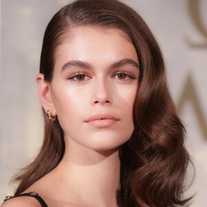 Kaia Gerber à la soirée de lancement de la nouvelle collection de montres pour femme de "Omega" à Berlin, le 2 mai 2018.