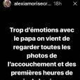 Alexia Mori Emue Aux Larmes Pour Le Premier Anniversaire De Sa Fille Purepeople