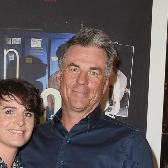 Bruno Gaccio et sa compagne Anne-Laure Gruet - 10 ans du spectacle "Un Poyo Rojo" au Théatre Antoine à Paris le 17 mai 2018. © Coadic Guirec/Bestimage