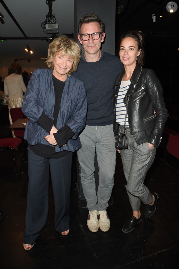 Danièle Thompson, Michel Hazanavicius et Bérénice Bejo - 10 ans du spectacle "Un Poyo Rojo" au Théatre Antoine à Paris le 17 mai 2018. © Coadic Guirec/Bestimage