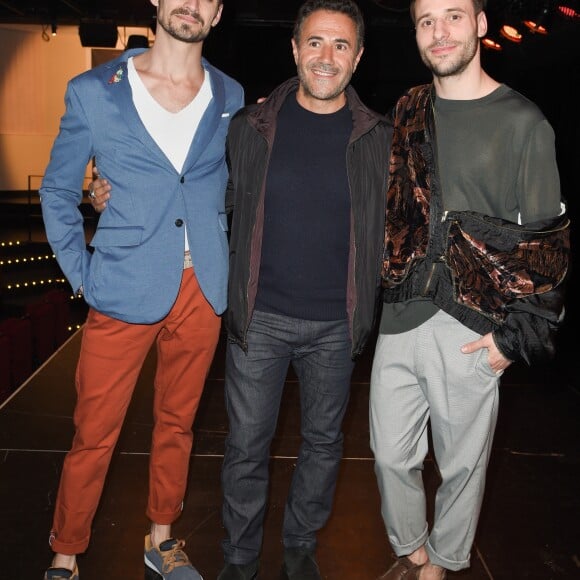 Luciano Rosso, José Garcia et Alfonso Baron - 10 ans du spectacle "Un Poyo Rojo" au théatre Antoine à Paris le 17 mai 2018. © Coadic Guirec/Bestimage