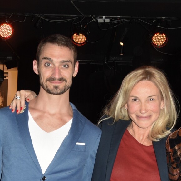 José Garcia, Luciano Rosso, Isabelle Doval et Alfonso Baron - 10 ans du spectacle "Un Poyo Rojo" au théatre Antoine à Paris le 17 mai 2018. © Coadic Guirec/Bestimage