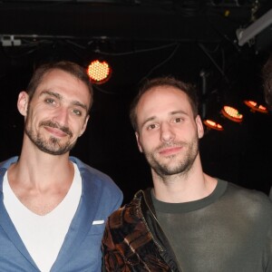 Camille Jean-Robert, Luciano Rosso, Alfonso Baron et Bruno Madinier - 10 ans du spectacle "Un Poyo Rojo" au théatre Antoine à Paris le 17 mai 2018. © Coadic Guirec/Bestimage