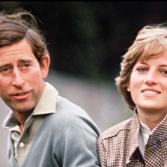 Le prince Charles et Diana.