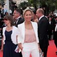 Anne-Sophie Lapix - Montée des marches du film " Ahlat Agaci " lors du 71ème Festival International du Film de Cannes. Le 18 mai 2018 © Borde-Jacovides-Moreau/Bestimage
