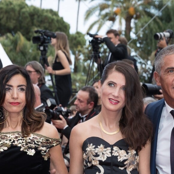 Samy Naceri et sa compagne Marie, son frère Larbi Naceri - Montée des marches du film " Ahlat Agaci " lors du 71ème Festival International du Film de Cannes. Le 18 mai 2018 © Borde-Jacovides-Moreau/Bestimage
