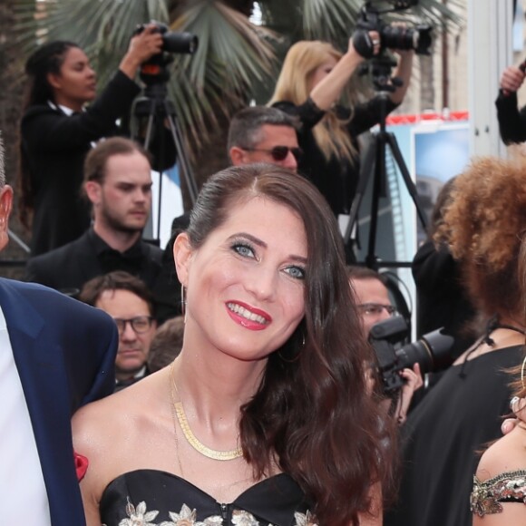 Samy Naceri et sa compagne Marie, son frère Larbi Naceri - Montée des marches du film " Ahlat Agaci " lors du 71ème Festival International du Film de Cannes. Le 18 mai 2018 © Borde-Jacovides-Moreau/Bestimage