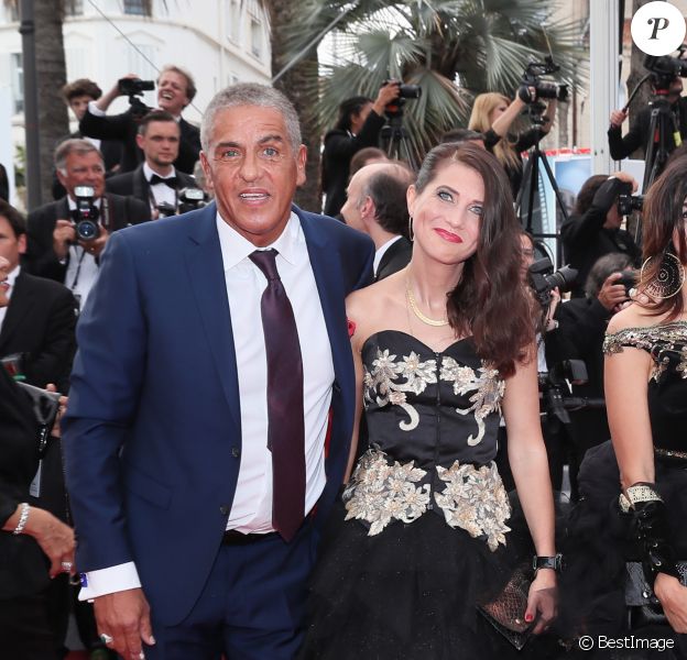 Samy Naceri et sa compagne Marie - Montée des marches du film « Ahlat Agaci » lors du 71ème Festival International du Film de Cannes. Le 18 mai 2018 © Borde-Jacovides-Moreau/Bestimage