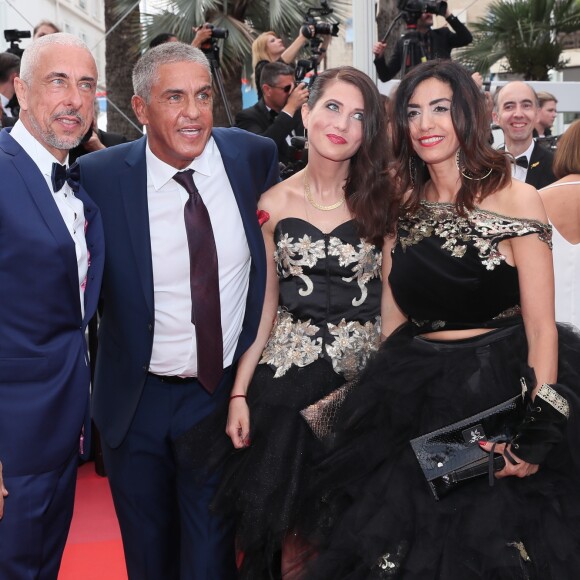 Samy Naceri et sa compagne Marie, son frère Larbi Naceri - Montée des marches du film " Ahlat Agaci " lors du 71ème Festival International du Film de Cannes. Le 18 mai 2018 © Borde-Jacovides-Moreau/Bestimage