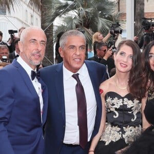 Samy Naceri et sa compagne Marie, son frère Larbi Naceri - Montée des marches du film " Ahlat Agaci " lors du 71ème Festival International du Film de Cannes. Le 18 mai 2018 © Borde-Jacovides-Moreau/Bestimage