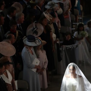 Le prince Harry et Meghan Markle, duc et duchesse de Sussex, ont célébré leur mariage le 19 mai 2018 en la chapelle St George à Windsor. Une cérémonie marquée notamment par leur émouvante complicité amoureuse, qui sautait aux yeux...