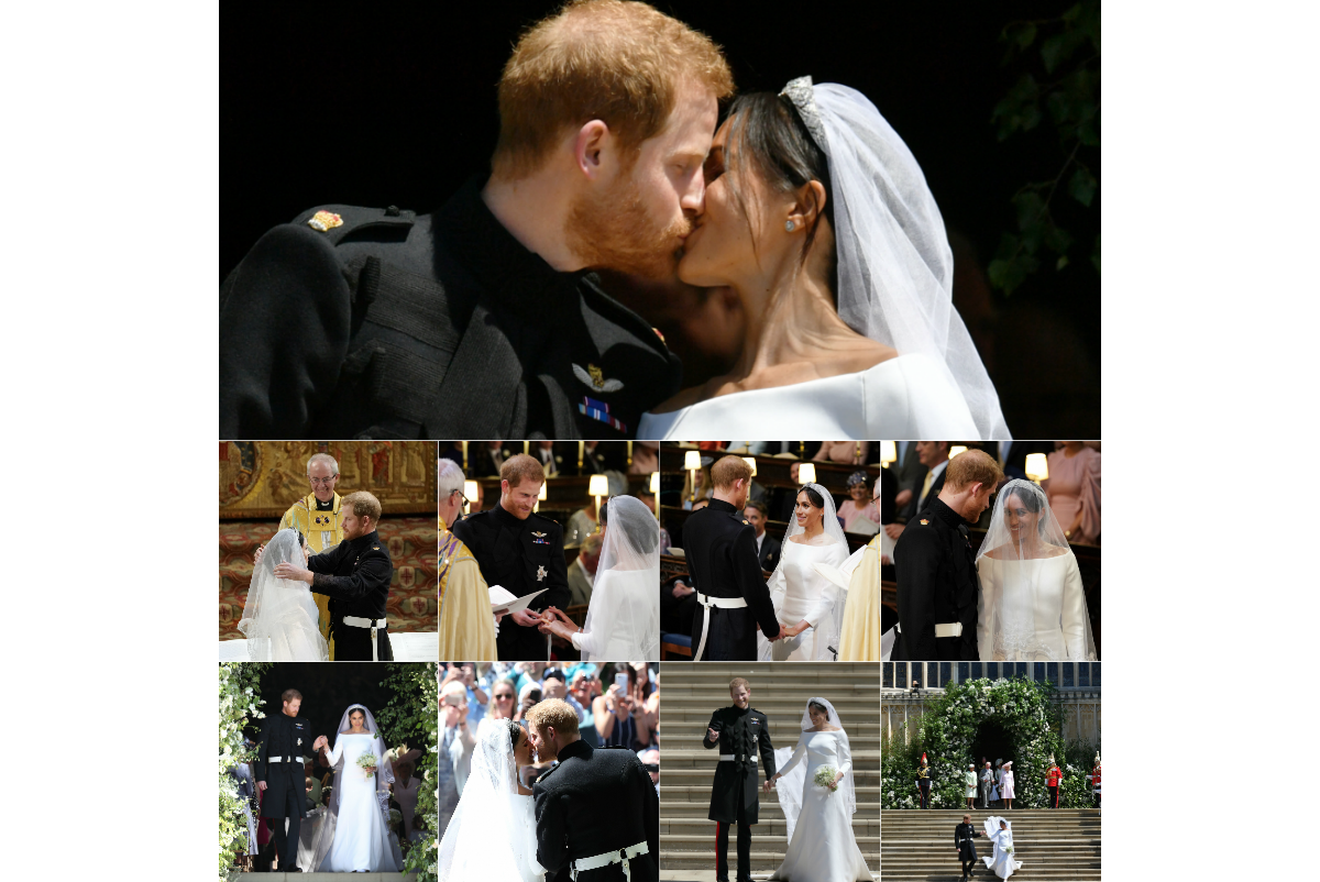 Photo Photomontage Mariage Du Prince Harry Et De Meghan Markle Le 19 Mai 2018 à Windsor 