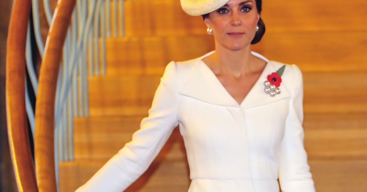 Kate Middleto aux commémorations du centenaire de la troisième Bataille d'Ypres, la Bataille de