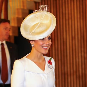 Kate Middleton aux commémorations du centenaire de la troisième Bataille d'Ypres, la Bataille de Passendale. Belgique, Ypres, 30 juillet 2017.