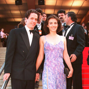 Liz Hurley et Hugh Grant - Festival de Cannes 1994