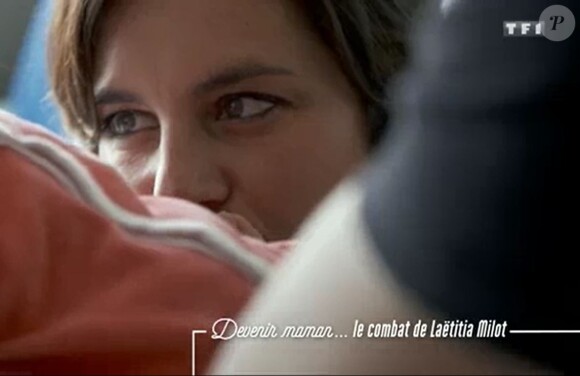 Laetitia Milot maman - documentaire : "Devenir maman : notre combat contre l'endométriose", TF1, 21 mai 2018