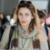 Semi Exclusif - Paris Jackson arrive à Paris et quitte l'aéroport dans un van Mercedes le 24 mai 2018. / Bestimage