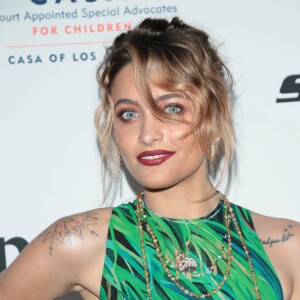 Paris Jackson lors du gala Eveninng to Foster Dreams au Beverly Hilton Hotel à Beverly Hills le 18 avril 2018.