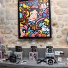 Semi-exclusif - Illustration - Soirée de lancement de l'appareil photo Instax SQ6 de Fujifilm à l'Instax Square House à Paris le 24 mai 2018. © Giancarlo Gorassini/Bestimage