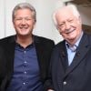 Pierre Dhostel et son père Pierre Bellemare - Enregistrement de l'émission "Vendredi sur un plateau" en 2011.