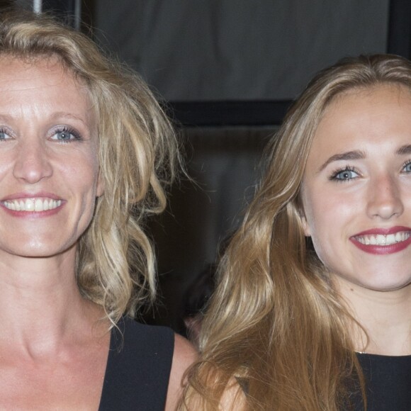 Alexandra Lamy et sa fille Chloé Jouannet - Dîner d'ouverture du 40e festival du cinéma américain de Deauville le 6 septembre 2014.