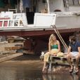 Shailene Woodley et Sam Claflin dans À la dérive (Adrift)