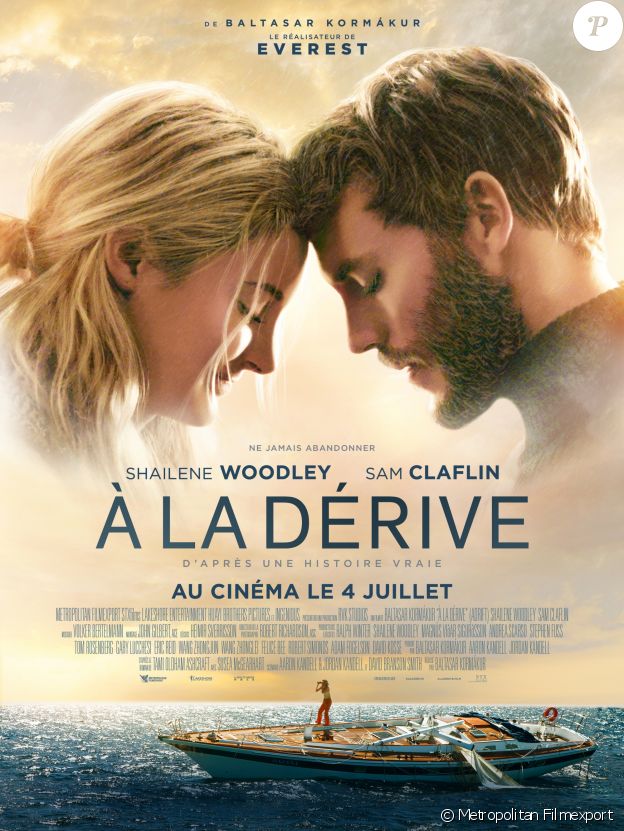 EXCLU - Affiche officielle française du film À la dérive.