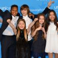 Kids United - Soirée de gala des 70 ans de l'UNICEF à New York le 12 décembre 2016.